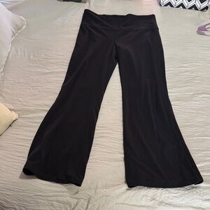 Athleta Black Wide-Leg Leggings